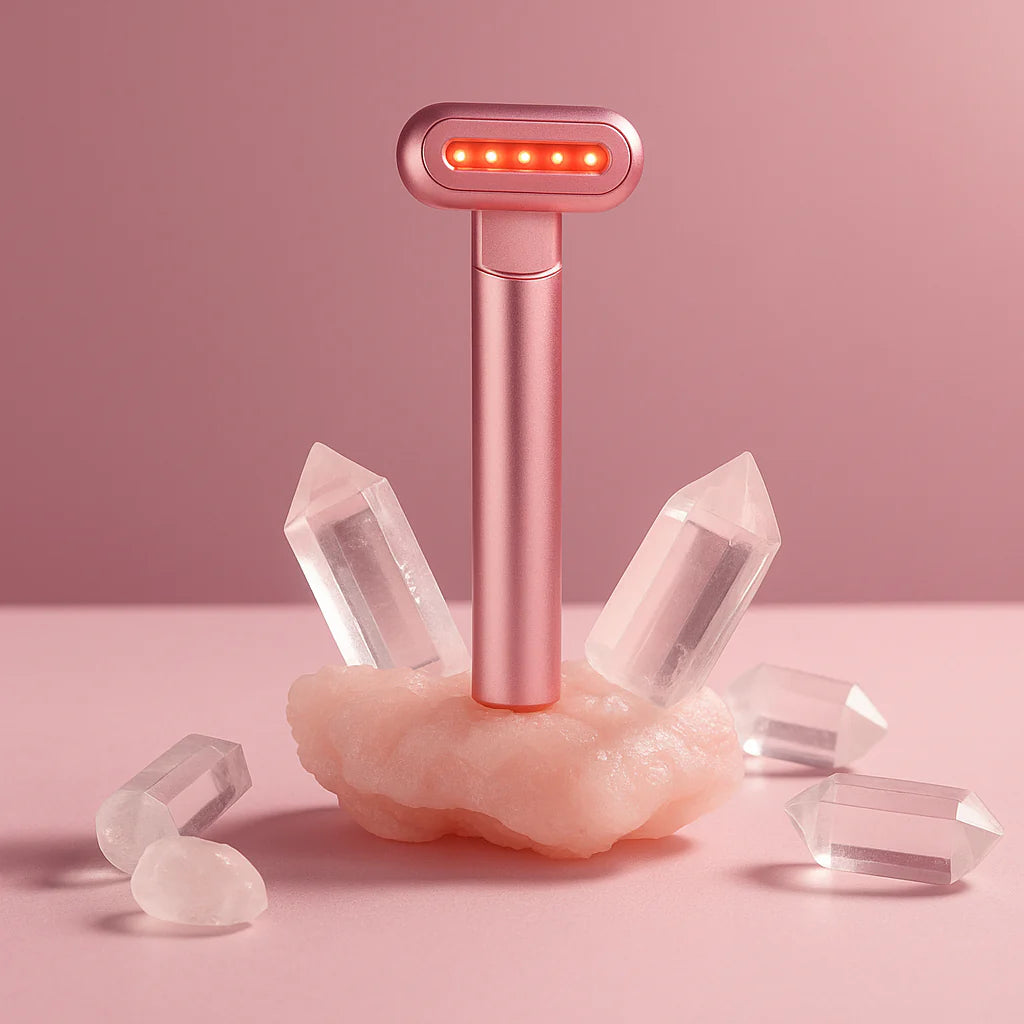 Red Light Therapy Microcurrent Beauty Wand For Clear Skin